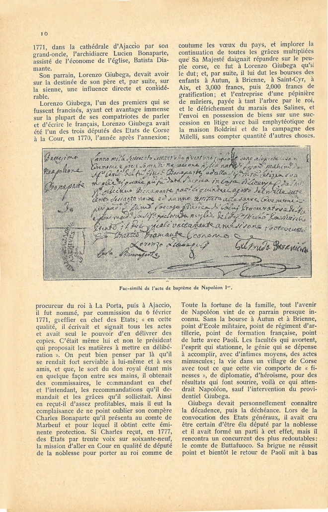 Université des Annales Le petit Corse 1911 page 10